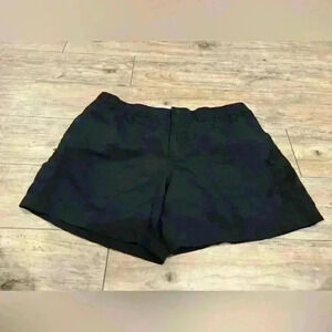 Columbia Black Athletic Large Women’s Shorts 100% Nylon